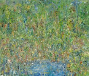 08 August L96 Kleiner Weiher Auf Hiddensee, Öl Auf Lw, 60x70, 2020