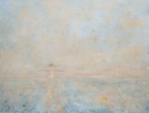 11 November L117 Abendmeer, Öl Auf Lw, 60x80, 2021