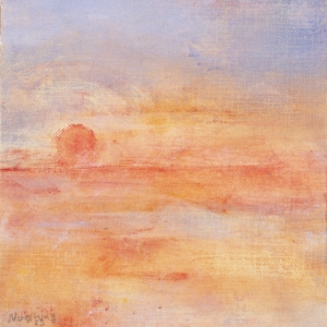 L00 - Morgenstimmung, Öl auf Ölkarton (Kaschiert), 2025