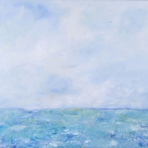 L134 - Sommermeer, Öl auf Leinwand, 50x60, 2025
